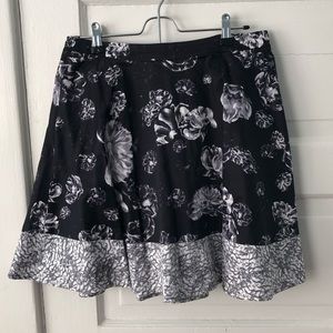 EUC Prabal Gurung for Target Floral Skirt
